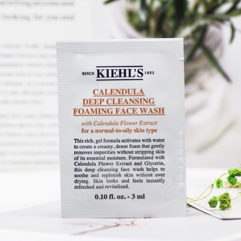 科颜氏(Kiehl’s)金盏花清透洁面啫喱3ml*15