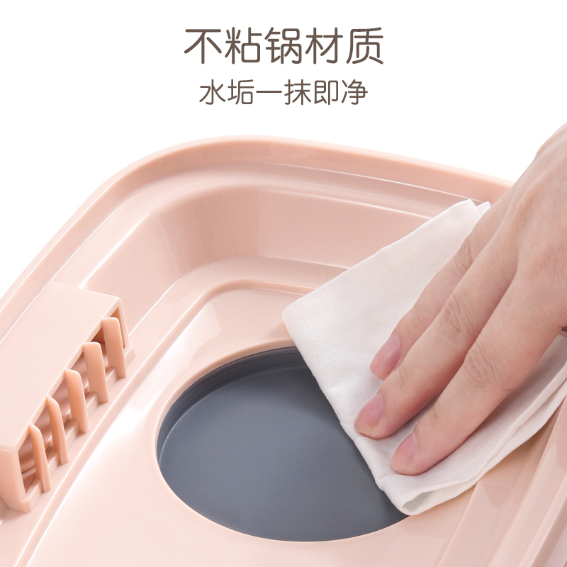 开优米kiuimi婴儿奶瓶消毒器带烘干二合一宝宝暖奶消毒柜带蒸煮锅三合一雪白色
