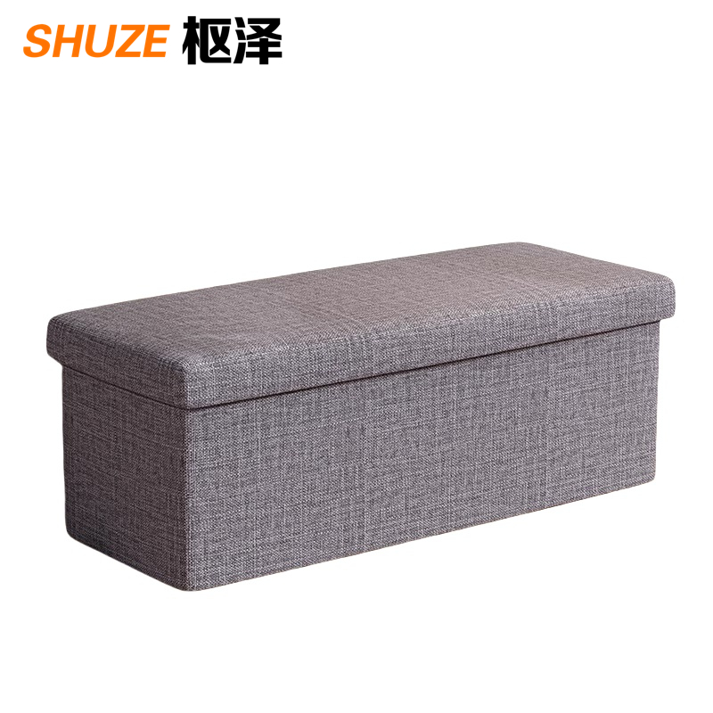 枢泽 多功能收纳凳 76*38*38cm 个高清大图