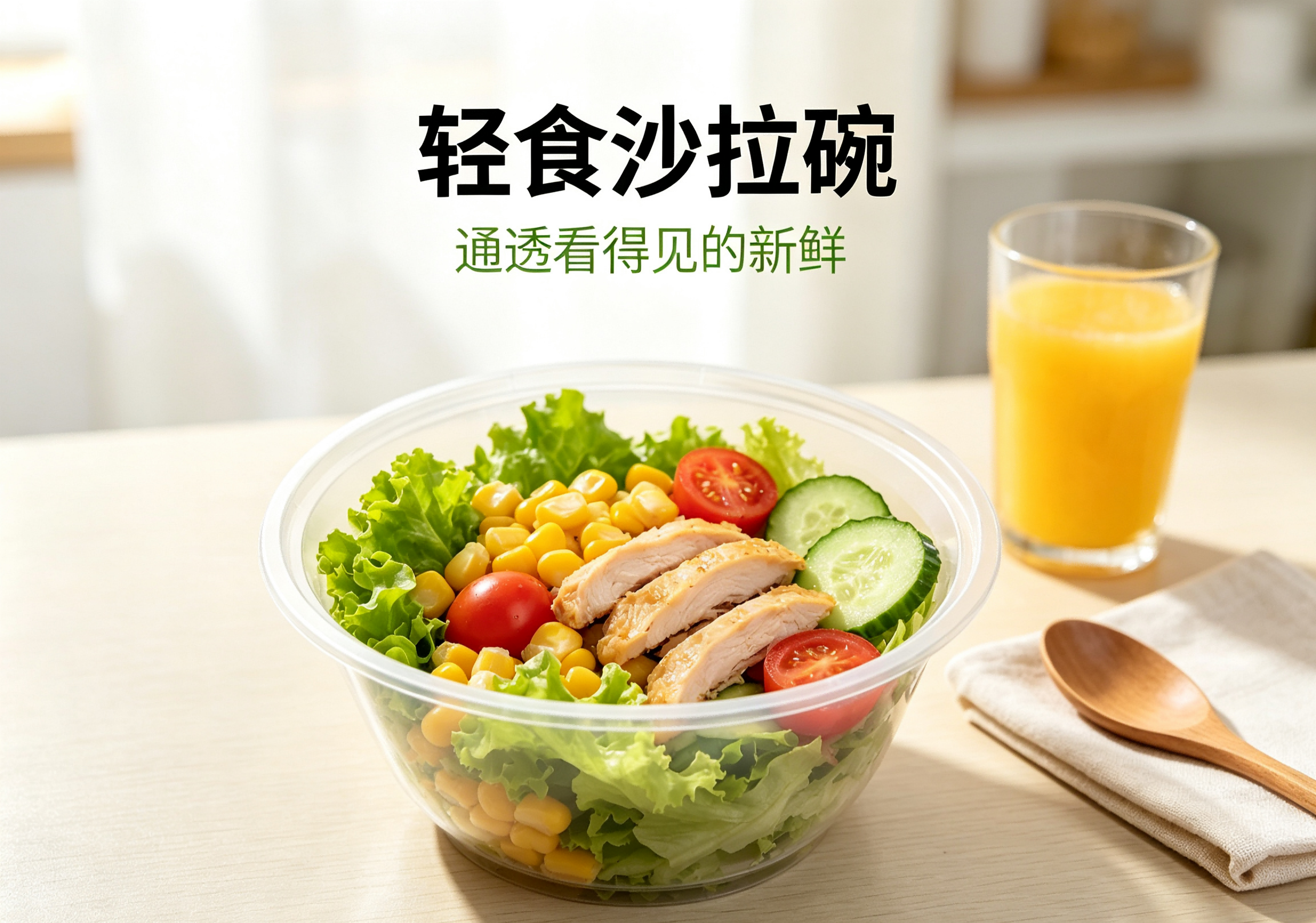 千百达 QBD-YCH500 一次性圆餐盒 500ML 450个/箱 透明 单位:箱高清大图