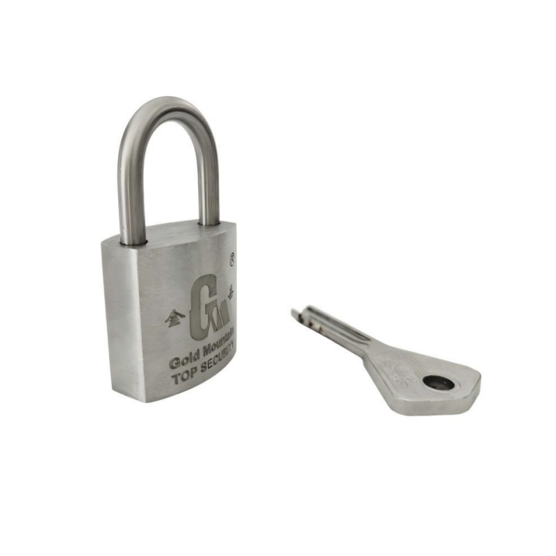金岳 BXG33 铜芯 32*33*19mm 不锈钢弧形挂锁(计价单位:个)银色高清大图