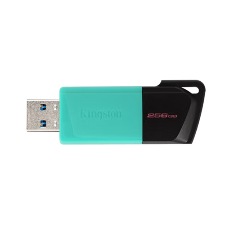 金士顿(Kingston)256GB 高速U盘USB3.2 Gen 1 优盘DTXM 滑盖设计闪存盘