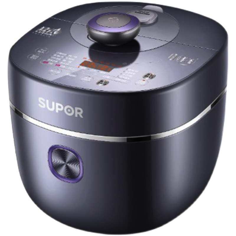 苏泊尔(SUPOR)SY-50HC32Q电压力锅 5L 加厚搪瓷内胆 一锅双球釜 2200瓦猛火IH快速高清大图