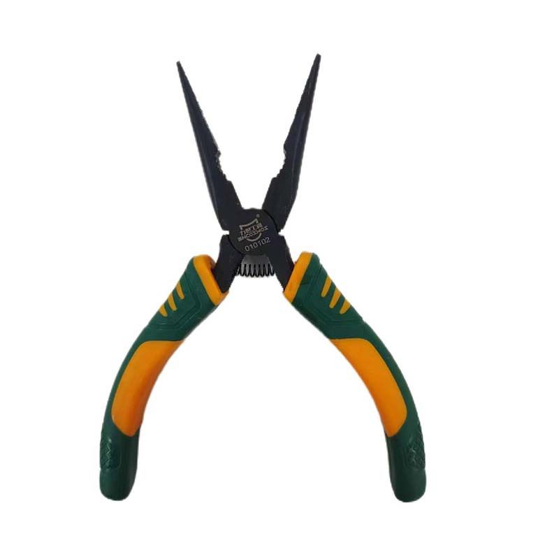 力世工具 美式黑金刚尖嘴钳6*(150mm) 1把高清大图