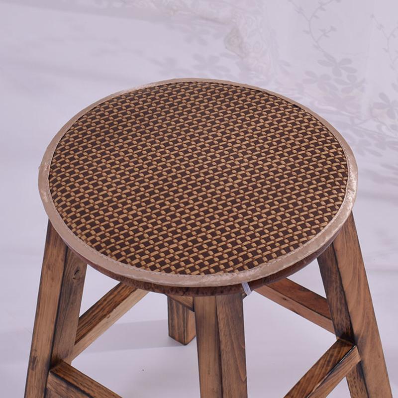 圆形椅子垫圆凳垫椅垫夏季透气圆形小坐垫防滑海绵圆板凳圆垫垫子 圆