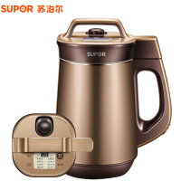 苏泊尔(SUPOR)豆浆机 DJ13B-P87 1.3L大容量免过滤多功能高速破壁无渣豆浆机 米糊五谷干豆不支持自动清洗