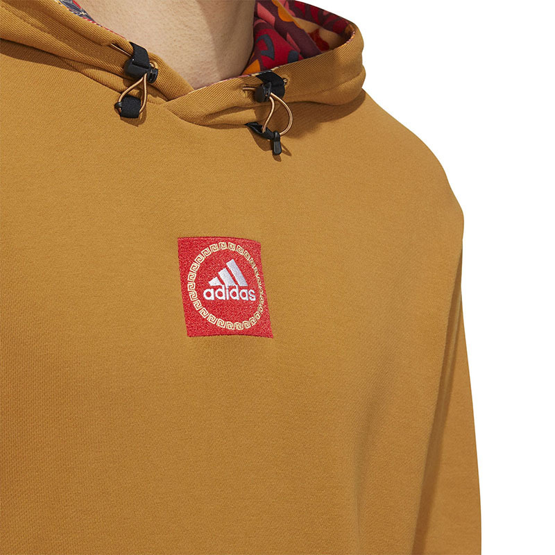 Adidas阿迪达斯男装卫衣春秋新款运动休闲连帽套头衫 HI3285