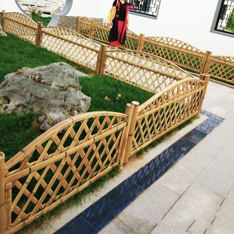 室外庭院花园围栏栅栏门阿斯卡利户外田园装饰护栏菜园竹篱笆小院园艺