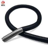 楚庆优 包塑金属软管穿线管波纹管 直径25MM 米