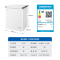 海尔(Haier)142L深冷-30℃低霜节能冷柜 专利减霜80% 150h断电保护BC/BD-142GHW9D