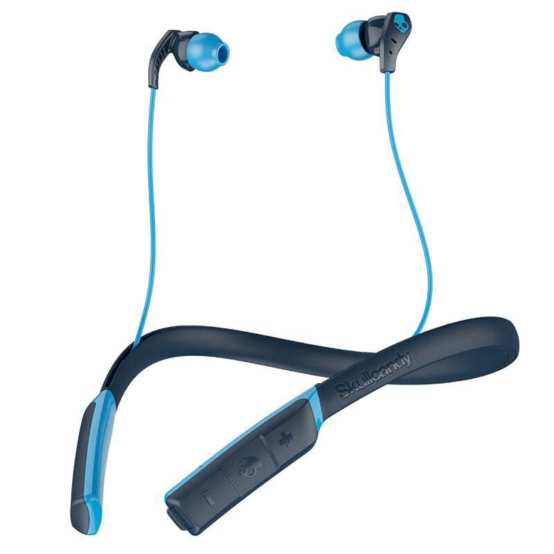 骷髅头(Skullcandy)METHOD WIRELESS S2CDW-J477 运动蓝牙耳机无线手机通话 蓝色