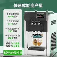 圣托STLX-QC3冰淇淋机台式3头∣85杯/h∣连打20杯单位：台_453