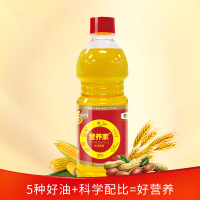 中粮福临门营养家食用植物调和油700mL/瓶装非转基因多样营养家用