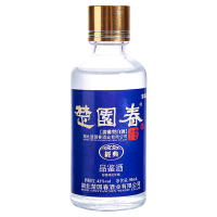 (赠品,单拍不发货!!!!)楚园春 营养性苦荞酒+浓香型白酒品鉴酒 50ml/瓶