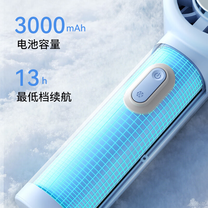 飞利浦(PHILIPS)手持小风扇 ACR2124PF 清风蓝(单位:个)高清大图