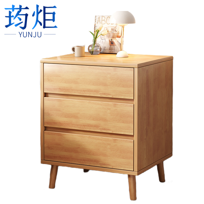 荺炬 床头柜A40*40*52cm个高清大图