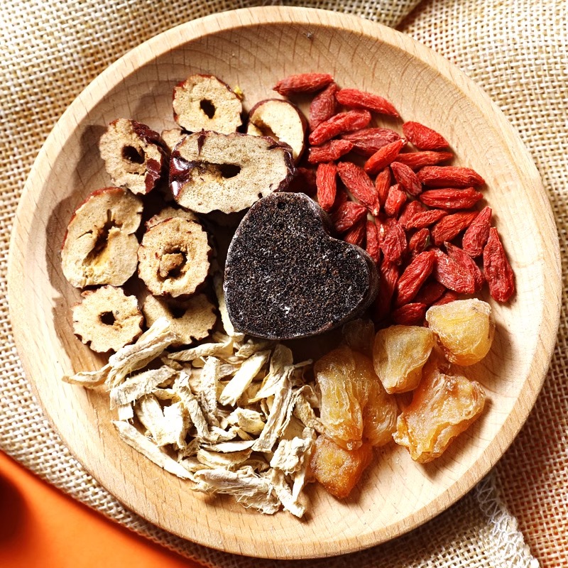 固本堂黑糖姜枣茶260g*3 三角包大姨妈单独小包装姜汤黑糖姜枣茶红糖水姜枣茶高清大图