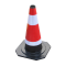水龙珠(SHUILONGZHU)橡胶路锥反光锥高95cm道路施工锥 安全路障锥警示柱圆锥筒交通设施橡胶圆锥 6个/组
