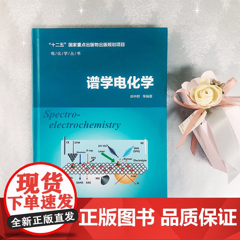 电化学丛书 谱学电化学 谱学电化学综论非线性光学基本原理谱学电化学主要进展电化学拉曼光谱技术谱学电化学领域常用技术成果应高清大图