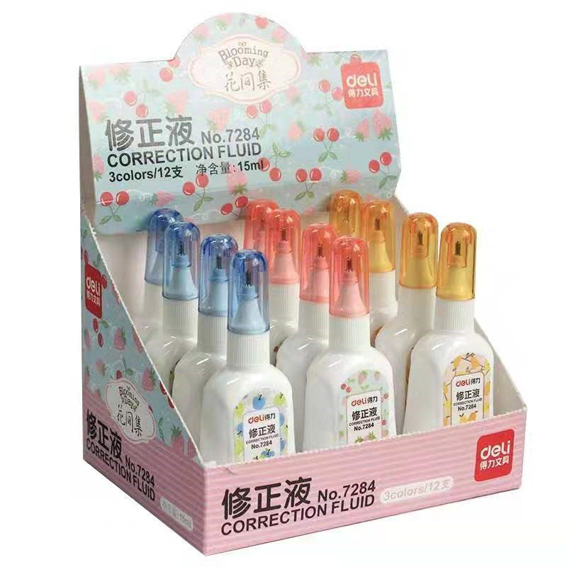 Zs-得力7284 15ml环保修正液