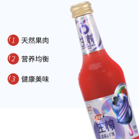 宏宝莱 生榨果汁(蓝莓) 300ml*12玻璃瓶装