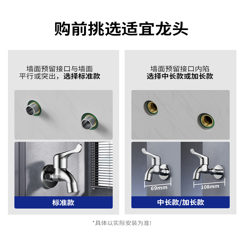 九牧（JOMOO）快开水池龙头优质铜单冷卫浴通用水龙头拖把池龙头71065/71066高清大图
