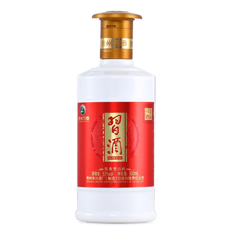 茅台集团贵州习酒 金品 53度500ml单瓶酱香型白酒 習酒(XI LIQUOR)(新老包装随机发货)