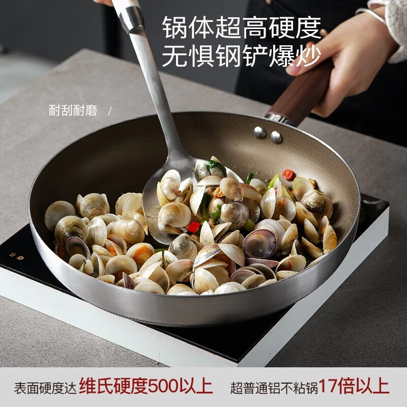 新思特(Secite) 钛盾系列 28cm煎锅 XST-2851高清大图