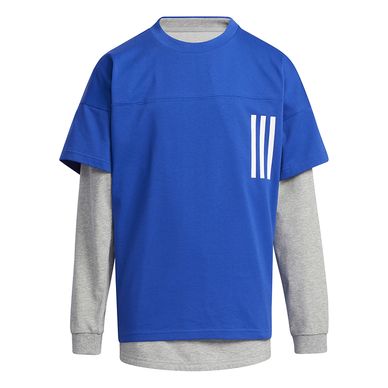 adidas阿迪达斯男女大童长袖短袖两件套儿童运动套装h07294