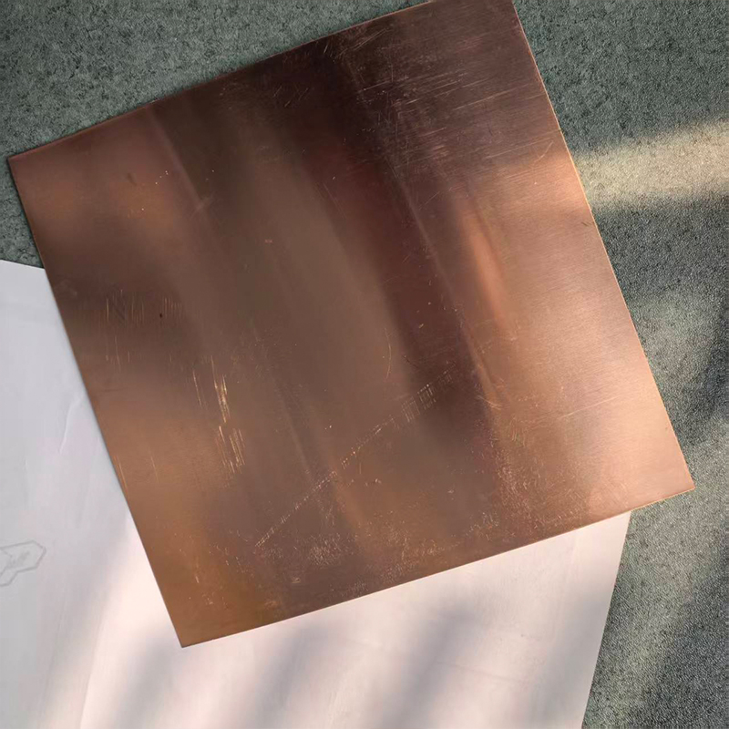 喜力健 紫铜板 500MM*500MM*0.5MM 片高清大图