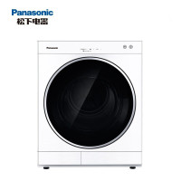 松下(Panasonic)6公斤冷凝式烘干机 智能烘干机 专业日式烘干 75度除菌 衣干即停NH-6011P