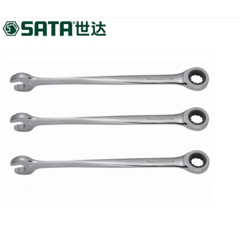 世达加长型X柄两用棘轮开口扳手快速扳手工具46301-46312 8-19mm 46306 13mm