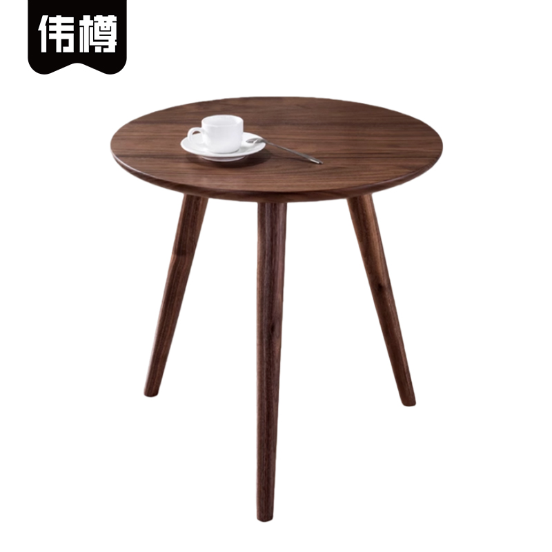 伟樽木质茶几60*60*60cm张高清大图