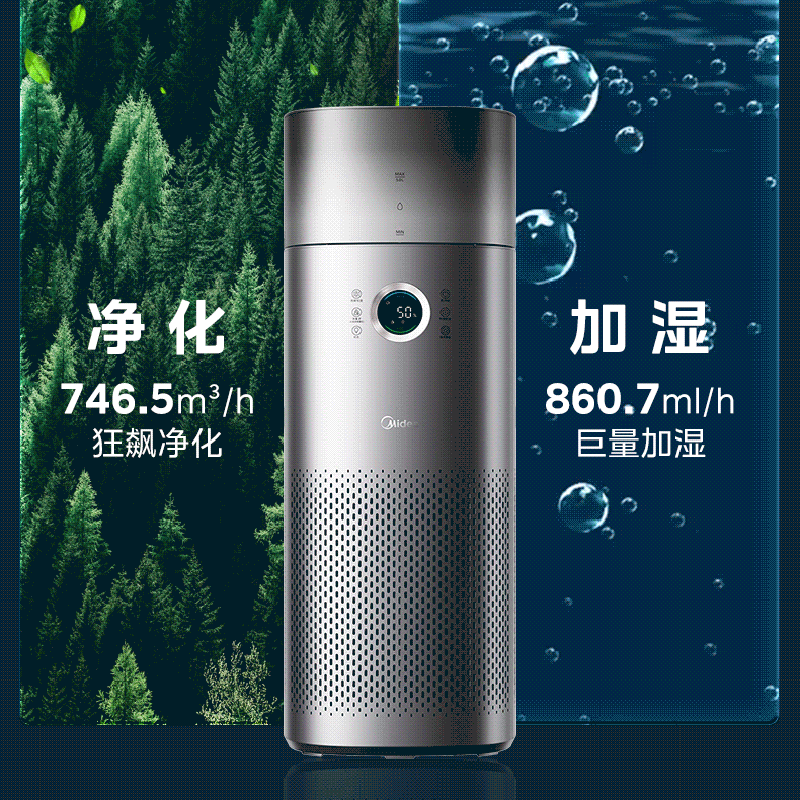 美的空气净化器除异味除甲醛除螨KJ650G-RX600 PRO高清大图