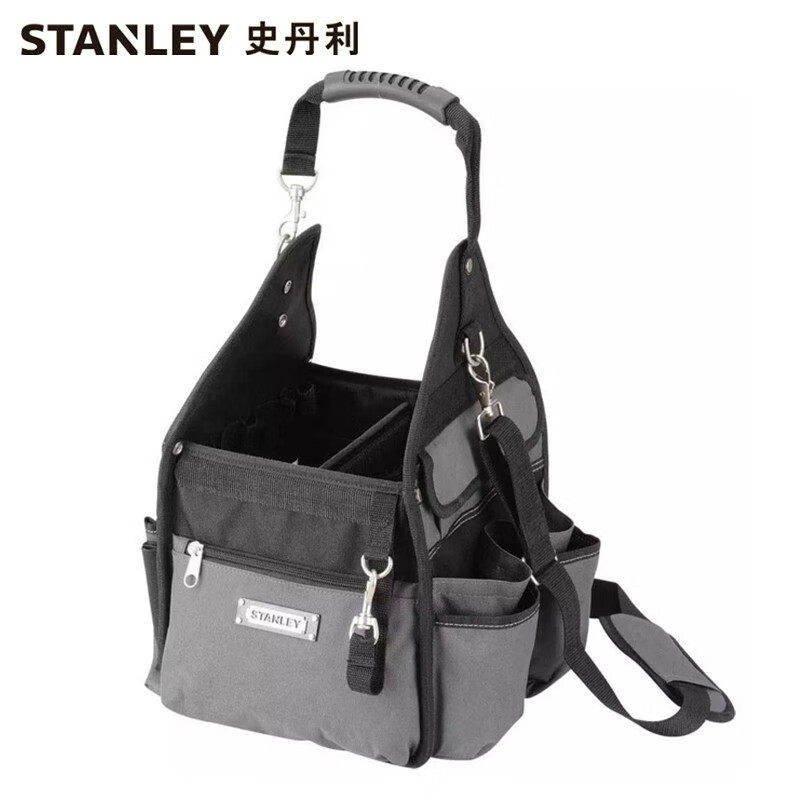 史丹利 95-268-23 电工 工具包 多功能五金工具 维修安装工具包收纳挎包