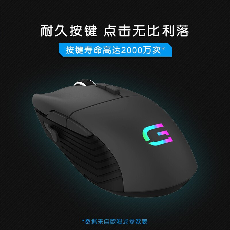 DELL/戴尔戴记严选便携式笔记本台式机搭配多用静音鼠标 MS320D Pro (赠品)