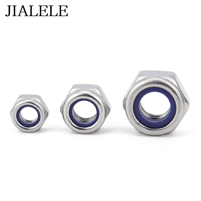 JIALELE碳钢自锁螺母高清大图