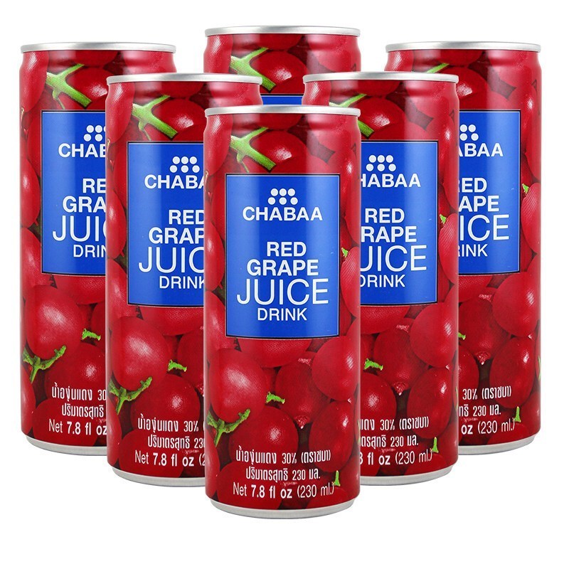 芭提娅听装红葡萄汁230ml