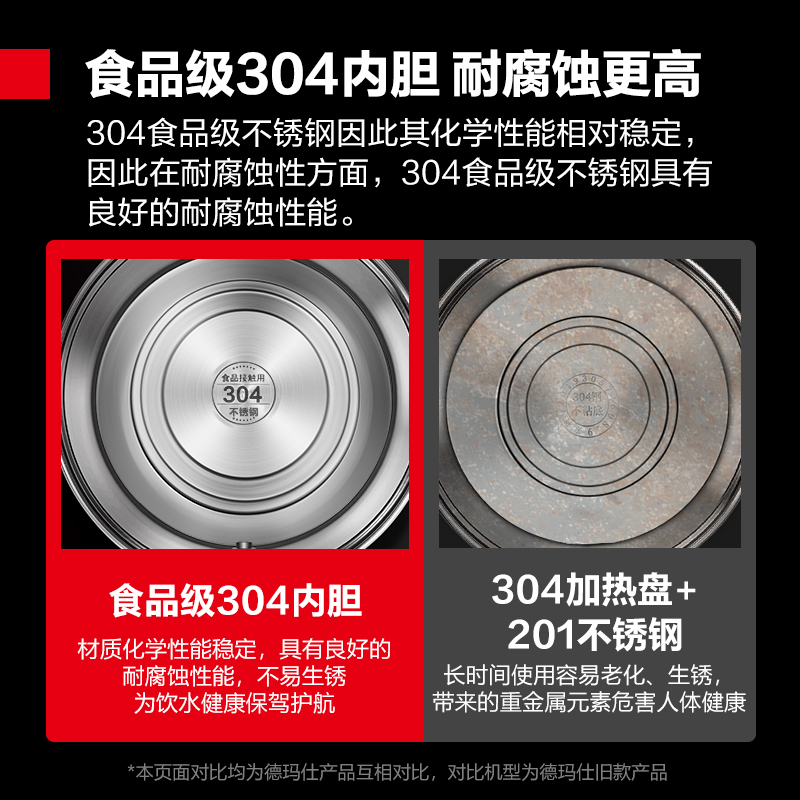 德玛仕DEMASHI商用开水桶电热直饮水机烧水桶奶茶保温桶烧水器开水器 KST-30L