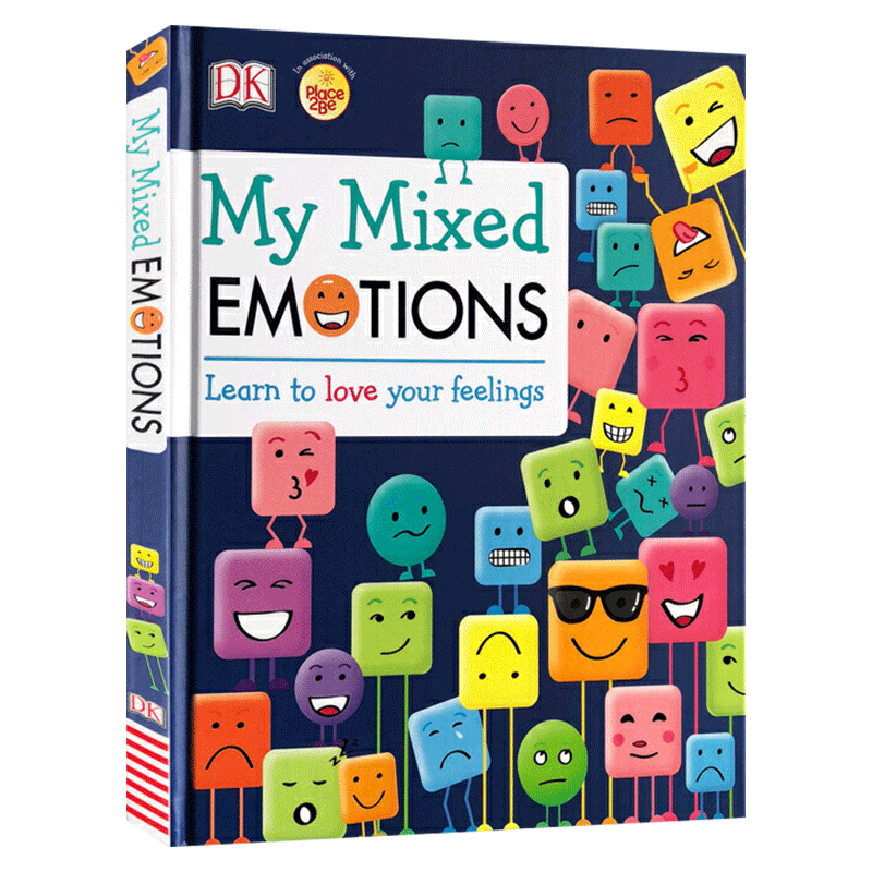[醉染正版]我复杂的情绪 英文原版 精装 My Mixed Emotions 儿童情绪指南情感认知 精装绘本亲子读物童书高清大图