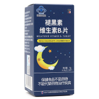修正 褪黑素b6片 改善睡眠成人中老年退黑素改善睡眠可搭配退黑素胶囊安眠快速入睡失眠片安神助眠 60片/盒装