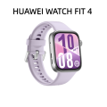 华为HUAWEI WATCH FIT 4 氟橡胶表带 华为运动智能手表超轻薄大屏潮流运动蓝牙通话睡眠监测 风信紫