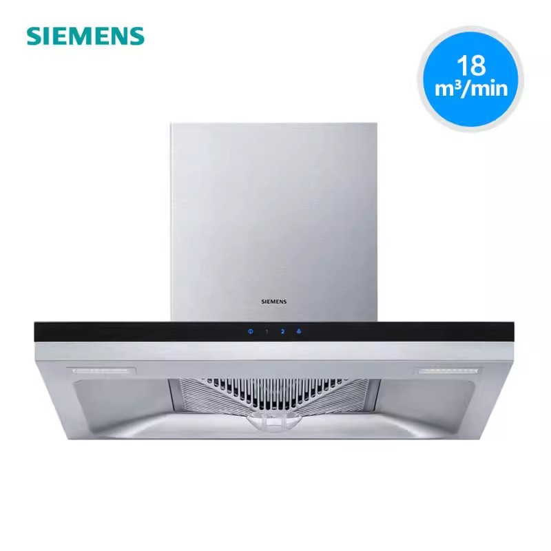 西门子 LC46AA951W欧式大吸力油烟机蒸饭柜高清大图