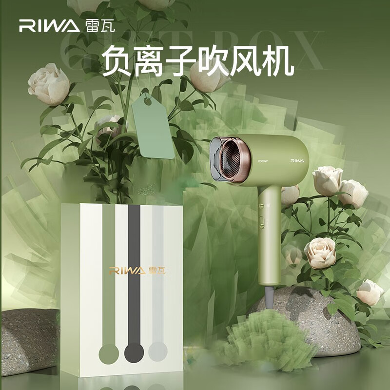雷瓦RIWA 电吹风机恒温速干RC-7858高清大图