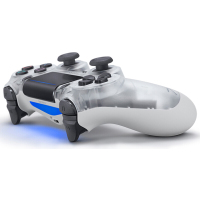 索尼（SONY）【PS4官方配件】PlayStation 4 ps4pro slim原装无线震动游戏手柄 白晶透