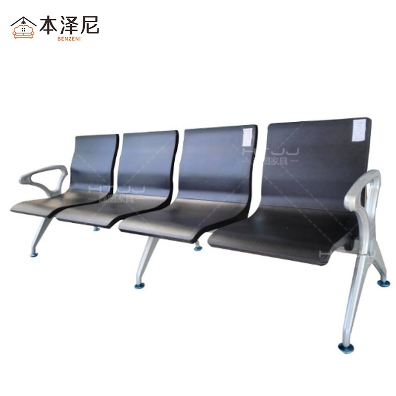 本泽尼 候车椅 四人位排椅 HTHQ-G424 2418*680*835mm 张高清大图