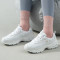 斯凯奇(Skechers)女鞋 2023秋季新款运动鞋时尚熊猫老爹鞋厚底耐磨休闲鞋 149060-BKLB 5/35/2