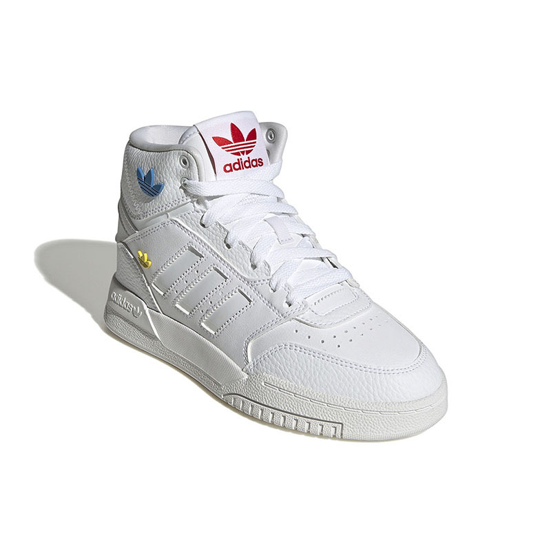 阿迪达斯(adidas)>adidasoriginalsdropstepj潮流休闲高帮板鞋大童