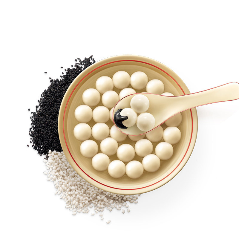 三全500g黑芝麻小汤圆 玲珑小汤圆