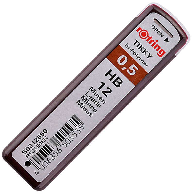 红环(rOtring)配件系列 铅芯HB 0.5mm